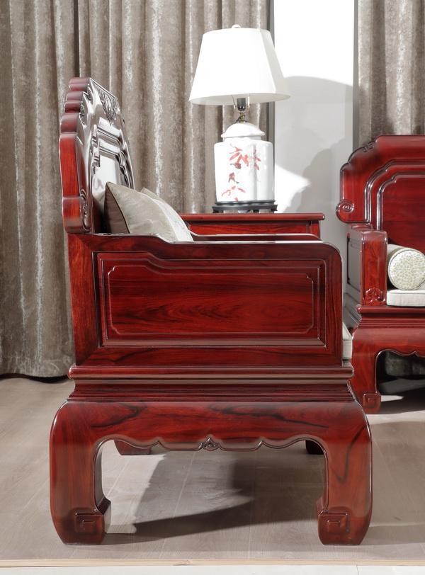 李忠信红木《一路福星沙发》 :家有福星伴,一路载丰年