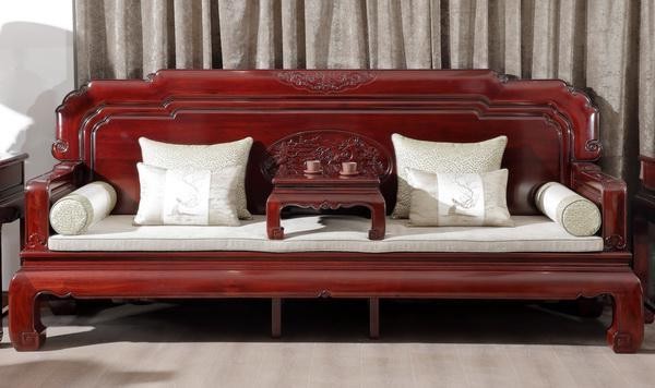 李忠信红木《一路福星沙发》 :家有福星伴,一路载丰年