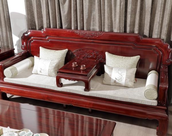 李忠信红木《一路福星沙发》 :家有福星伴,一路载丰年