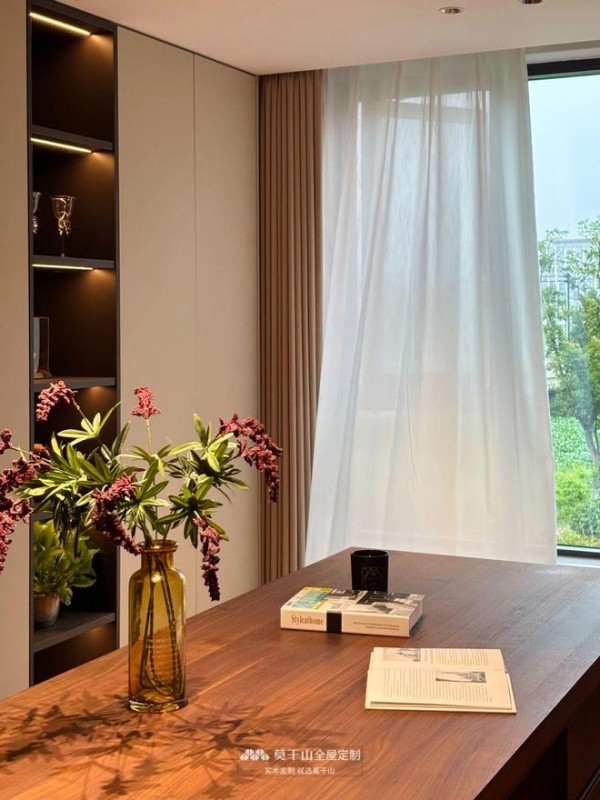 湖州·西山宸院 | 莫干山高定木作,与自然共栖,筑就诗意书房