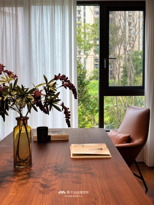 湖州·西山宸院 | 莫干山高定木作,与自然共栖,筑就诗意书房