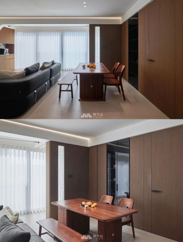 案例分享丨143㎡意式极简风全屋定制,精致而优雅的高级感生活范本!