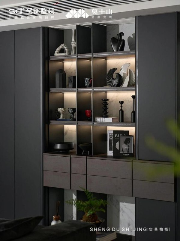 温州永宁春晖现代简奢风案例:空间美学的优雅演绎