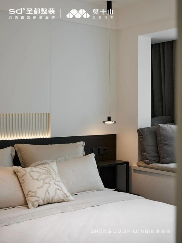 温州永宁春晖现代简奢风案例:空间美学的优雅演绎