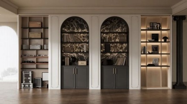 兔宝宝家居新品|卢瓦尔系列：轻法复古风，演绎黑白经典美学