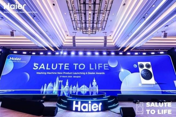 中国销售40万台后 海尔三筒洗衣机泰国上市