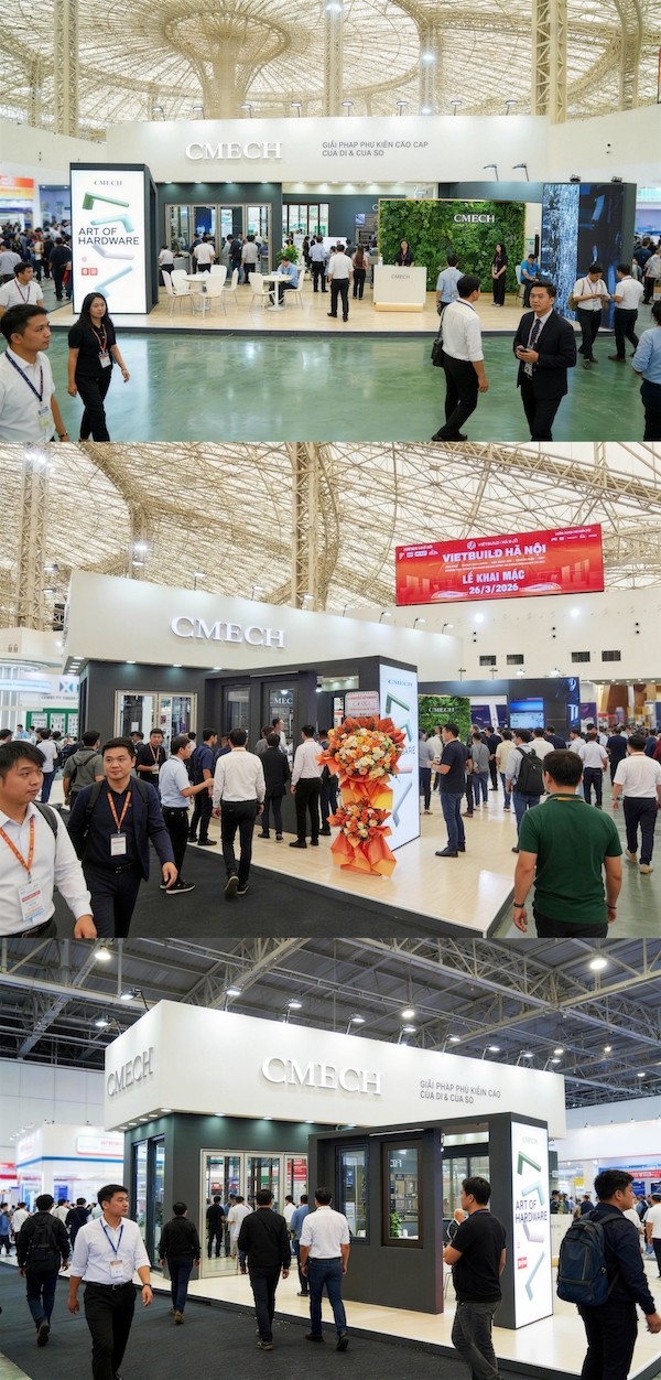 首日斩获最美展位奖!CMECH希美克亮相2026越南Vietbuild建材展