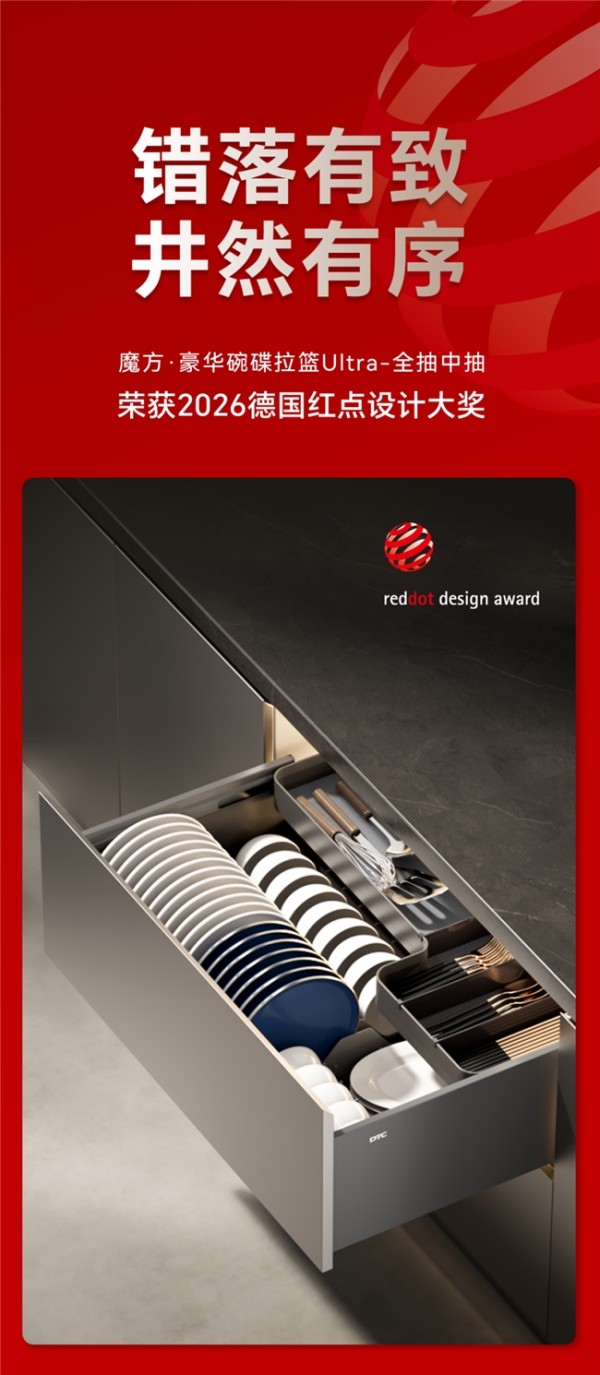 DTC东泰再获德国红点奖，功能五金战略迎“开门红”