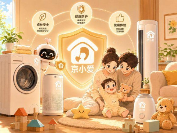 京东六一儿童节发布母婴级家电家居严选IP “京小爱”树立母婴家电家居安全新标杆